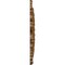 Ekena Millwork Crawley Ceiling Medallion (Canopies up to 6 3/4"), 18"W x 18"H x 3 1/4"ID x 1 1/2"P, Smokey Topaz CM18CRSTF - alternate 3